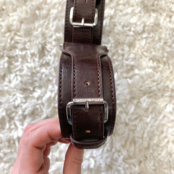 Michael Kors brown buckle belt - Picture 3 of 6